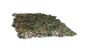 Mil-Tec - Siatka maskująca Basic Light Net - 3 x 2,2 m - Poliester - Flecktarn - 14462021