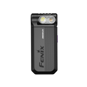 Fenix - Latarka LED SW05R-UV z akumulatorem 700 mAh - 150 lm - Czarna - SW05R-UV black