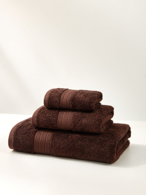 Brązowy Ręcznik Premium z Bawełny Egipskiej 70x140 600 g/m2 EGIPCJAN