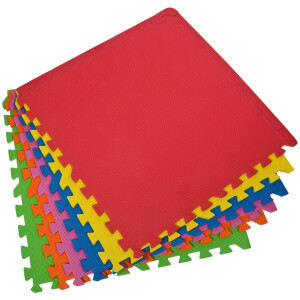 Mata puzzle piankowe Enero Eva 60x60x1 cm 6 szt. kolorowa 1011691