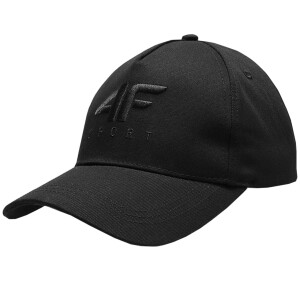 Czapka z daszkiem damska 4F F116 czarna 4FSS23ACABF116 20S