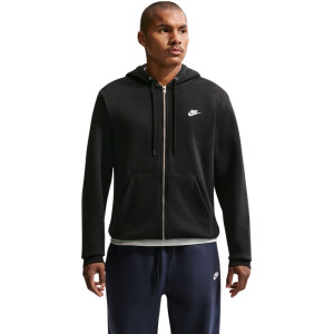 Bluza męska Nike Club BB FZ Hoodie czarna FN3861 010