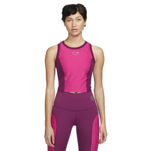 Nike Top Palestra Icon Clash Rosa Donna L