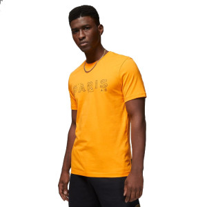 Nike T-Shirt Psg Jordan Giallo Uomo XL