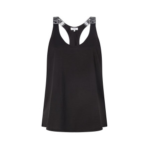 Calvin Canottiera Logo Nero Donna M