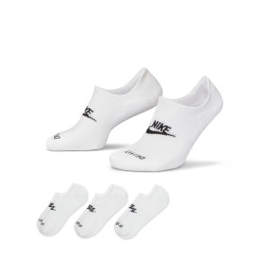 Nike Calze Fantasmino Tris Pack Bianco S