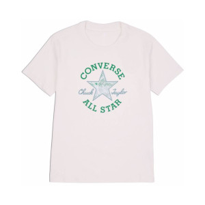 Converse T-Shirt Bianco Egret Donna L