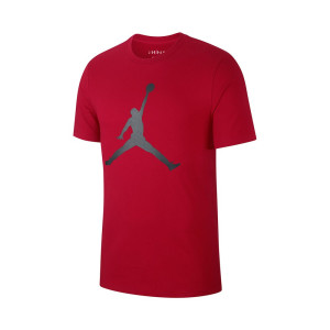 Nike Jordan T-Shirt Big Logo Rosso Uomo L