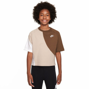 Nike T-Shirt Multicolore Beige Bambina L