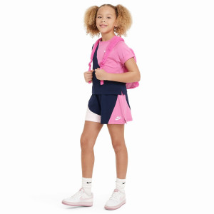 Nike Shorts Multicolore Rosa Blu Bambina L