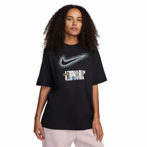 Nike T-Shirt Airphforia Over Nero Donna M