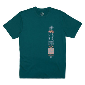 Billabong T-Shirt Logo Back Bianco Uomo XL