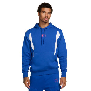 Nike Felpa Con Cappuccio Air Blu Uomo L
