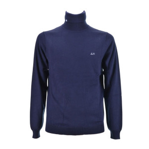Sun68 Sun 68 Maglioncino Dolcevita Blu Uomo XXL