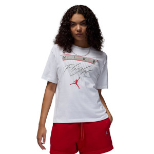 Nike T-Shirt Jordan Bianco Donna M