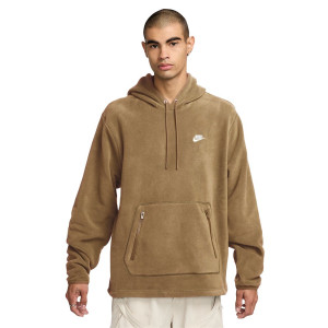 Nike Felpa Con Cappuccio Beige Uomo L