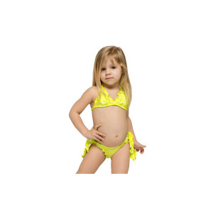 Sundek Bikini Tigrato Giallo Bambina 12 Anni