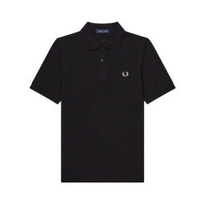 Fred Perry Polo Tono Su Tono Nero Uomo S