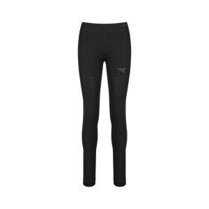Diadora Pantaloni Running Hp Nero Donna S/M