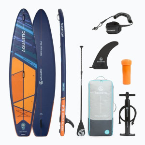Deska SUP Aquastic Perth Sport 11'4" MSL allround pomarańczowa