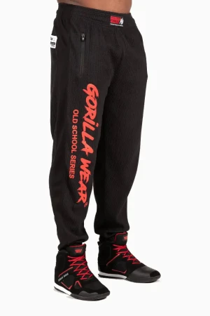 Augustine Old School Pants - Sort/Rød - S/M