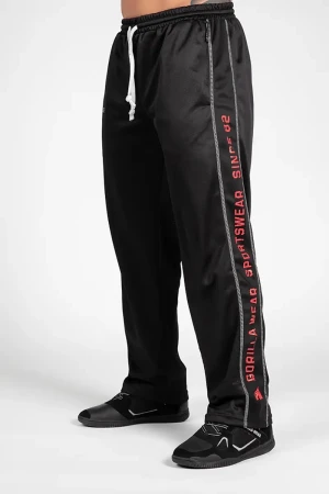 Functional Mesh Pants - Sort/Rød - S/M