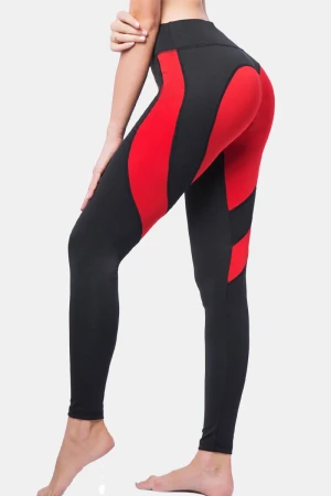 Sporty LPH Leggings - Black / Silver , XL
