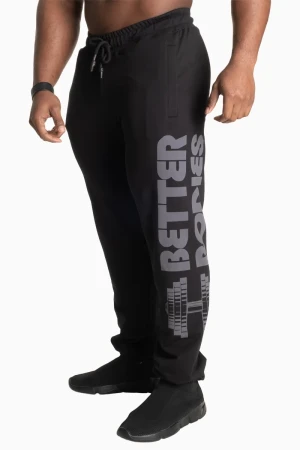 Better Bodies Stanton Sweatpants V2 - Black , S