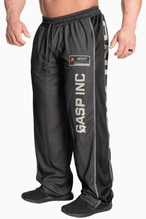 Gasp No1 Mesh Pants - White/Grey , XL