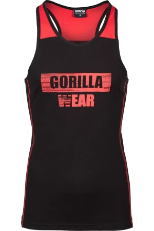 Wallace Tank Top - Black/Red - M