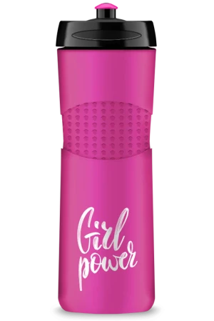 Drikkeflaske Girl Power - 650ml Pink