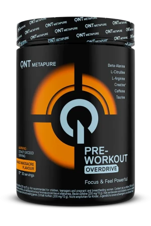 QNT Pre-Workout Overdrive - 390g - Mango Massacre