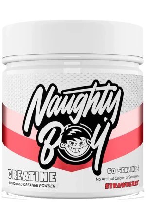 Naughty Boy Falvoured Creatine - 300g - Strawberry