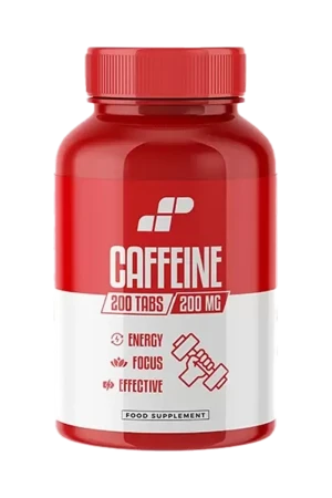 Caffeine (Koffeintabletter) 200 mg - 200 tabletter