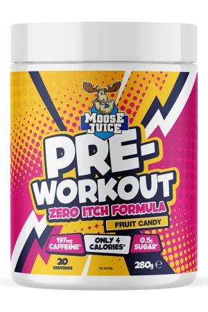 Pre-Workout Zero Itch Formula - 280g - Fruit Candy