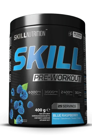 Skill Pre-Workout - 400g - Blue Raspberry