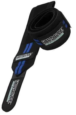 Hardcore Wrist Wraps - Black / Blue