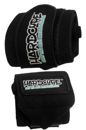 Hardcore Wrist Wraps - Black