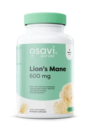 Osavi Lion's Mane 600 mg - 120 kapsler