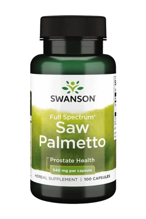 Swanson Saw Palmetto 540mg - 100 kapsler