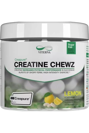 Viterna Creapure Chewable Chewz - 150 Tyggetabletter - Lemon