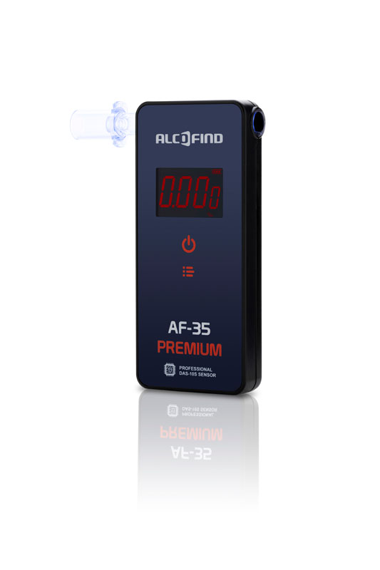 Alkomat marki AlcoFind AF-35 Premium z Dożywotnią Gwarancją oraz adiustacją w pakiecie