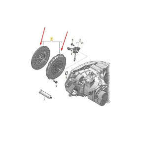 Oryginalne sprzęgło VW Arteon 1.5 TSi - VW 05E141015D