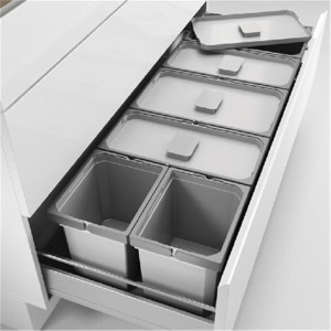 Naber Systembehälter Cox® Box 220/1200-6, hellgrau