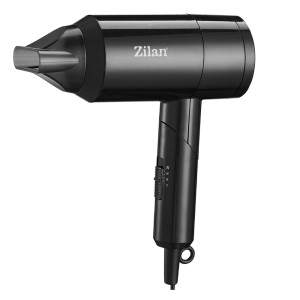 Σεσουάρ Μαλλιών με Σύστημα Ιονισμού 1800W σε Μαύρο Χρώμα Zilan ZLN9174