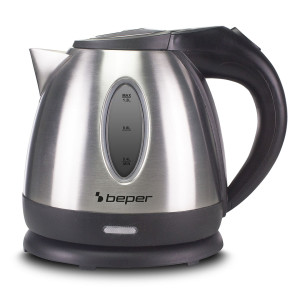 Beper Ανοξείδωτος Βραστήρας νερού 1.2L 1630W P101BOL001