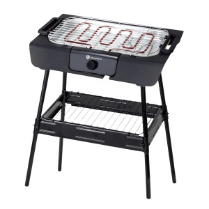 Ηλεκτρική Ψησταριά BBQ με Ορθοστάτες 2000W HomeVero HV-EBBQ2000