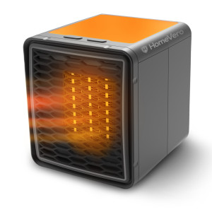 HomeVero Φορητό αερόθερμο με φωτισμό 1200W HV-H1200