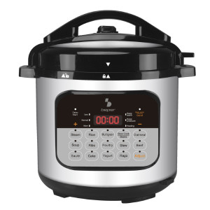 Beper Πολυμάγειρας - Ηλεκτρική χύτρα - Slow Cooker - Ατμομάγειρας 15 προγραμμάτων 1000W P101COS002