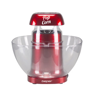 Beper Μηχανή Ποπ Κορν με αποσπώμενο μπολ 1200watt P101CUD052